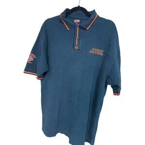 Knit Harley Davidson Polo